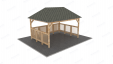 Навес 12 м2