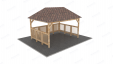 Навес 12 м2