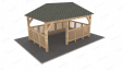 Навес 15 м2