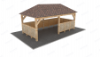Навес 18 м2