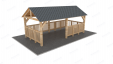Навес 18 м2