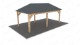 Навес 18 м2