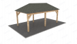 Навес 18 м2