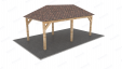 Навес 18 м2