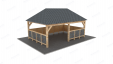 Навес 24 м2
